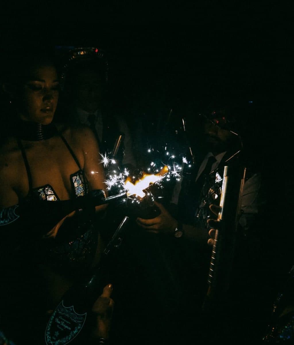 Stylish cocktail bar near Berkeley Street in Mayfair London