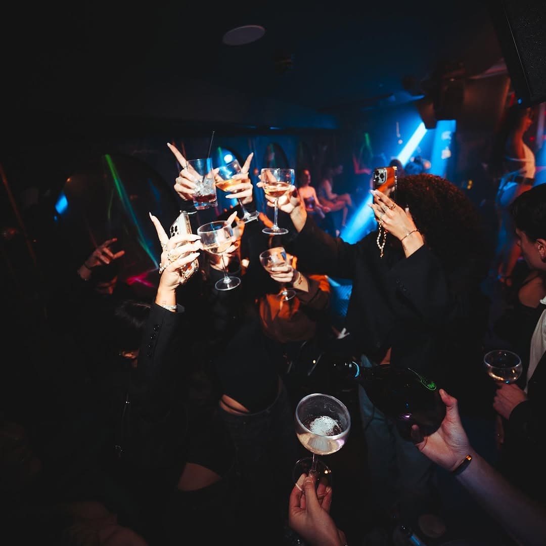 Stylish bar near Selene London ideal for pre-drinks