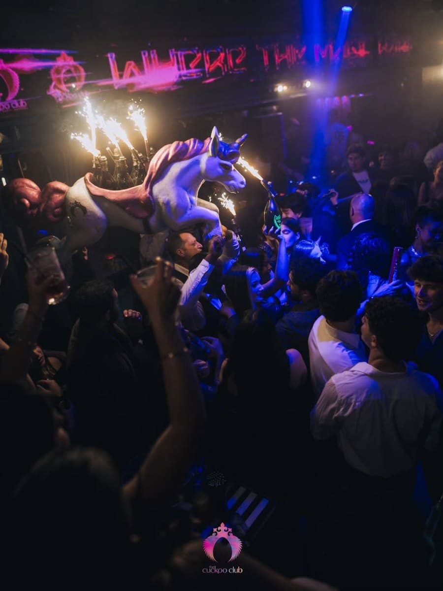 Cuckoo Club Mayfair interior with VIP table areas and stylish decor