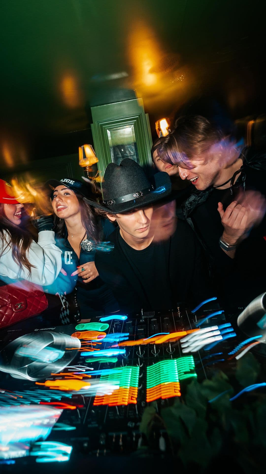 Dear Darling DJ on upper floor