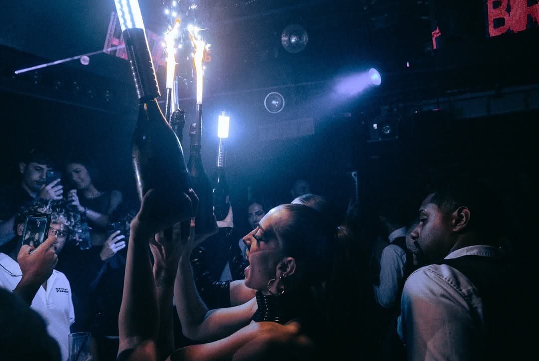 Funky Buddha Club bottle show